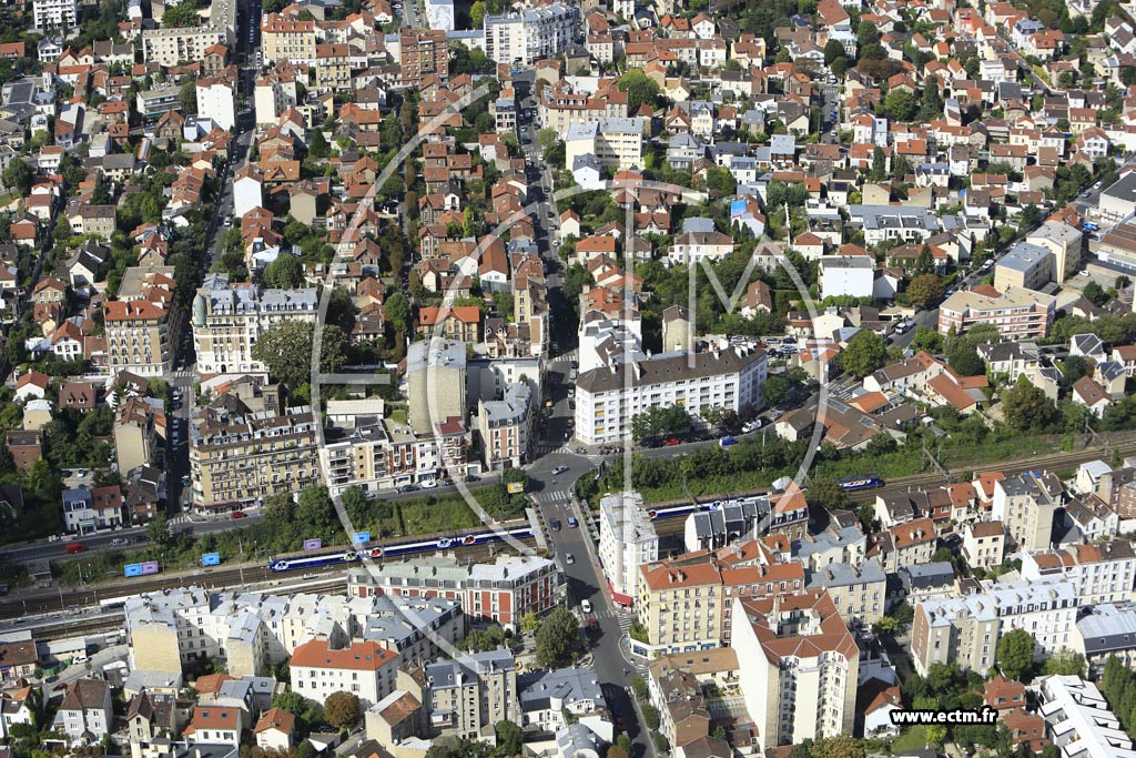 Photo arienne de Colombes (Petite Garenne)