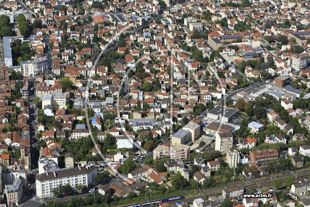 Photo arienne de Colombes (Petite Garenne)