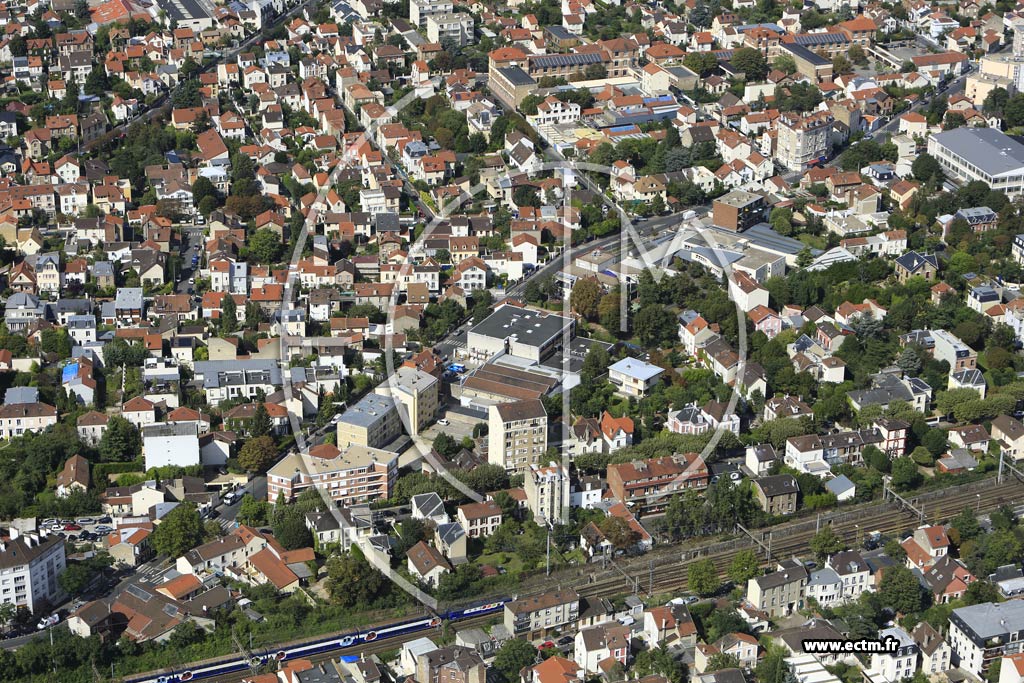 Photo arienne de Colombes (Petite Garenne)