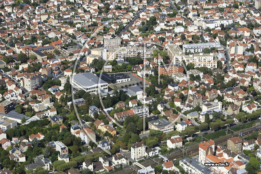 Photo arienne de Colombes (Petite Garenne)