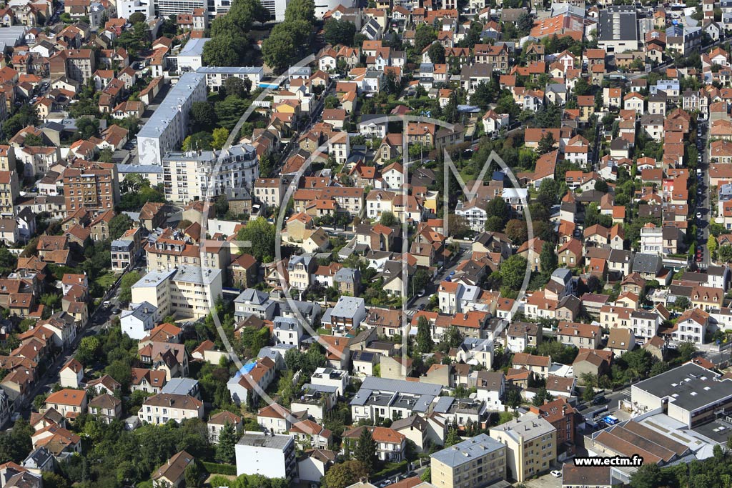 Photo arienne de Colombes (Petite Garenne)