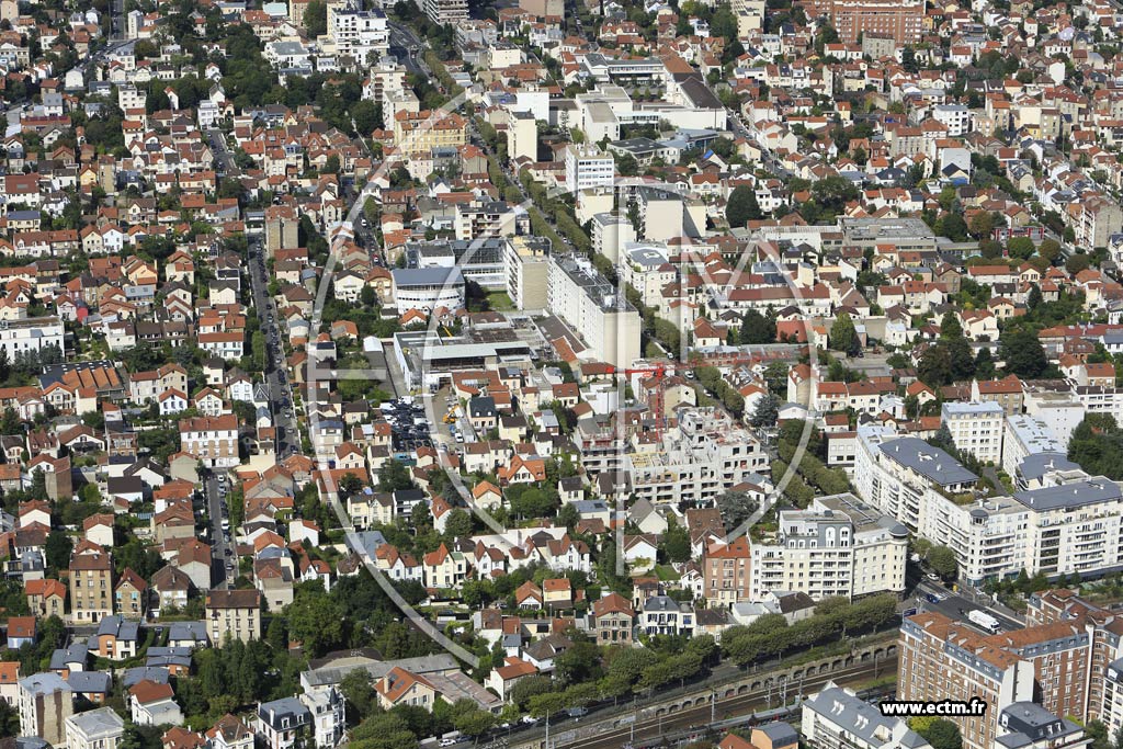 Photo arienne de Colombes (Petite Garenne)
