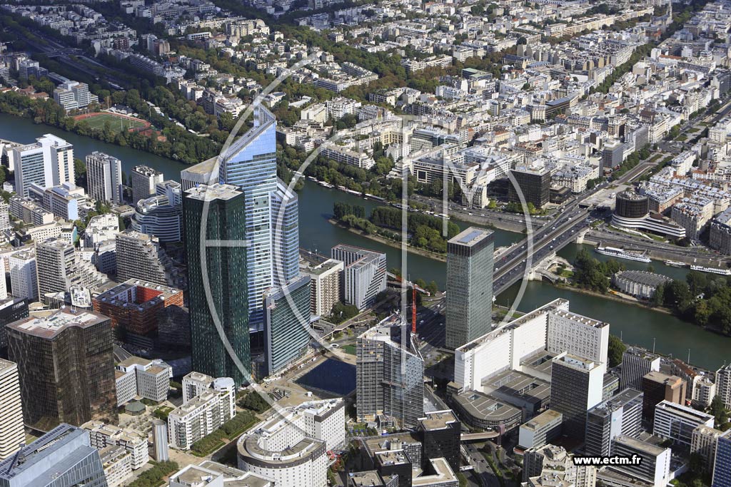 Photo arienne de Courbevoie (la Dfense)