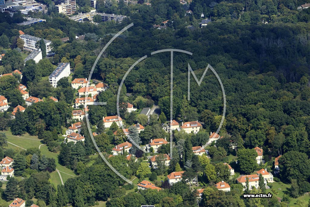 Photo arienne de La Celle-Saint-Cloud (Domaine Saint-Franois d'Assise)