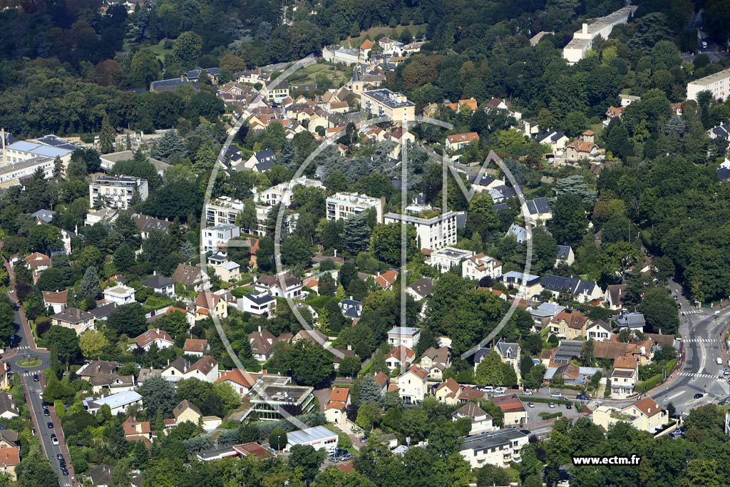 Photo arienne de La Celle-Saint-Cloud (la Feuillaume)