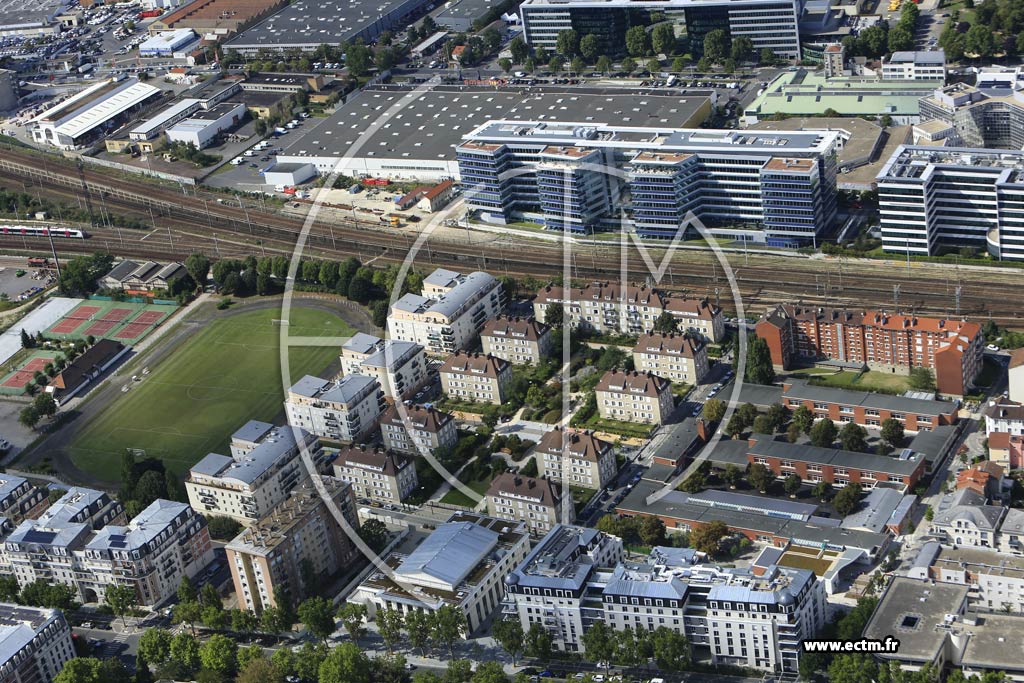 Photo arienne de La Garenne-Colombes (les Champs Philippe)