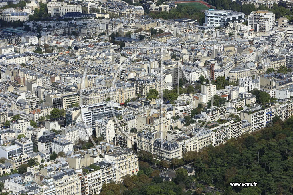 Photo arienne de Neuilly-sur-Seine (Quartier Dulud-Laffitte)