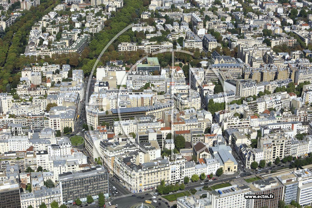 Photo arienne de Neuilly-sur-Seine (Quartier Peretti)