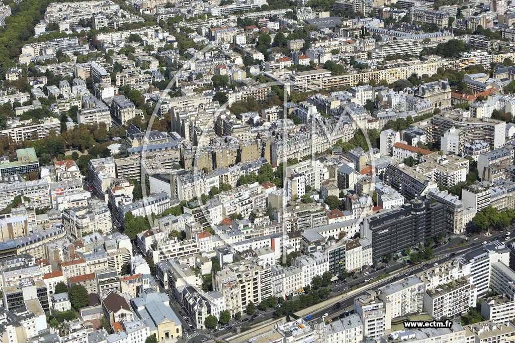 Photo arienne de Neuilly-sur-Seine (Quartier Peretti)
