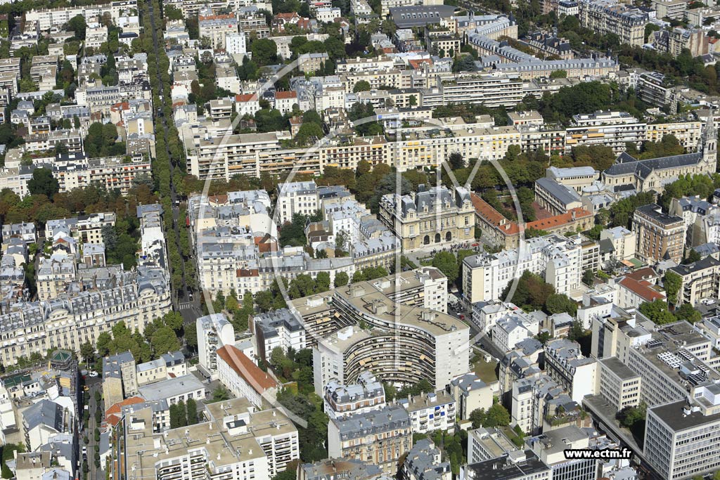 Photo arienne de Neuilly-sur-Seine (Quartier Peretti)