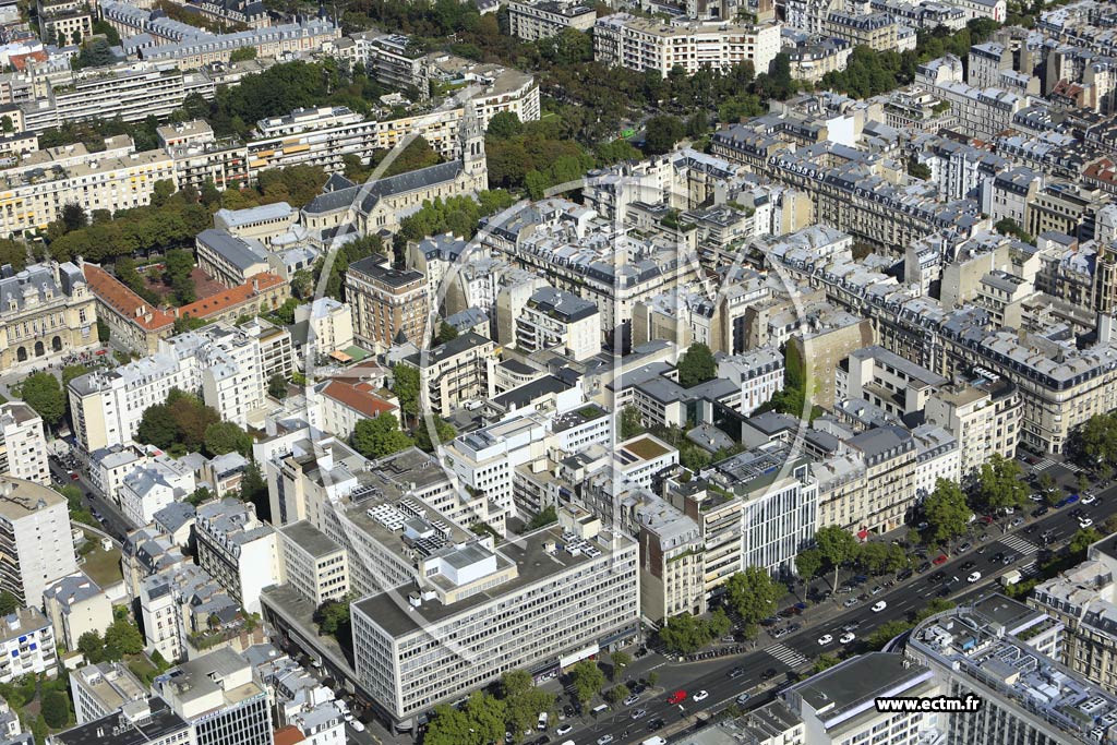 Photo arienne de Neuilly-sur-Seine (Quartier Peretti)