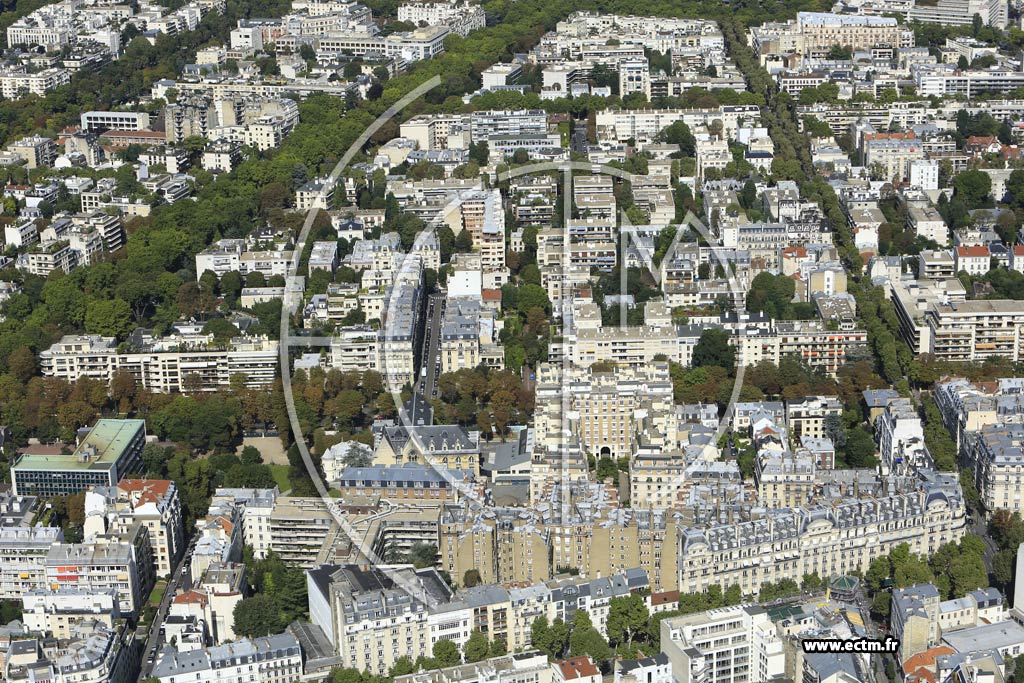 Photo arienne de Neuilly-sur-Seine (Quartier Perronet-Chzy)