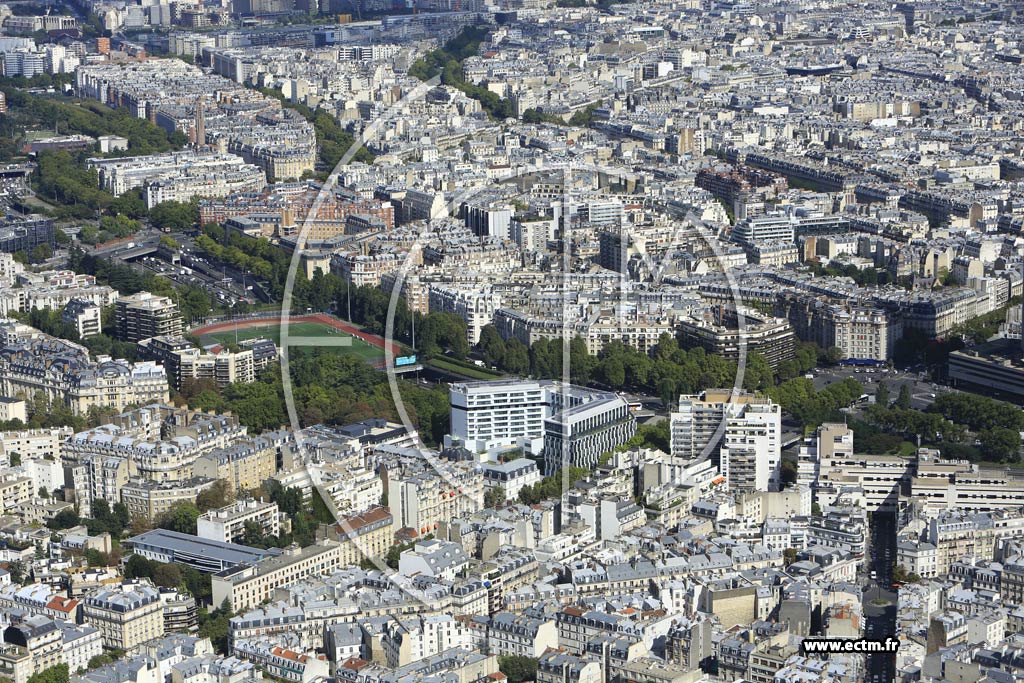 Photo arienne de Neuilly-sur-Seine (Quartier Sablons)