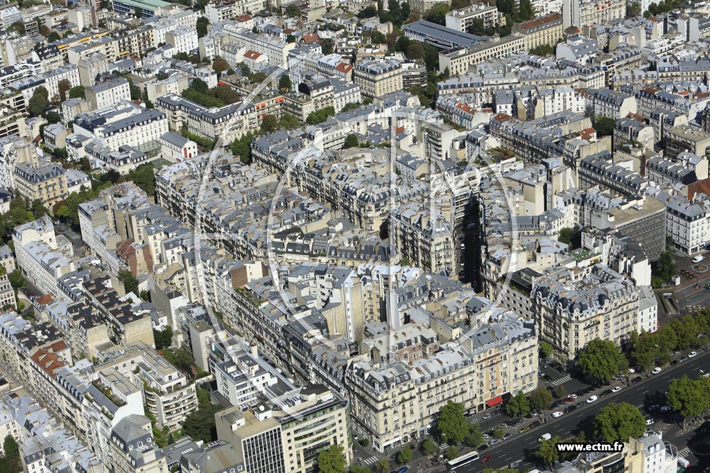 Photo arienne de Neuilly-sur-Seine (Quartier Sablons)