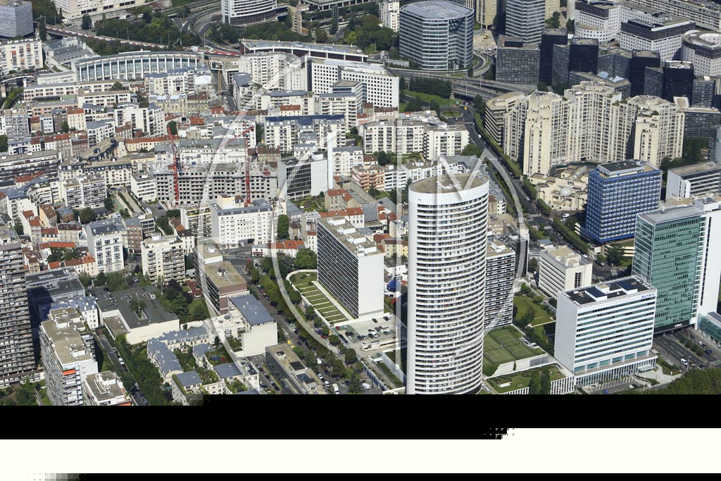 Photo arienne de Puteaux (Quartier Bellini)
