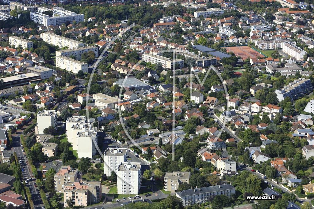 Photo arienne de Rueil-Malmaison (le Plateau)