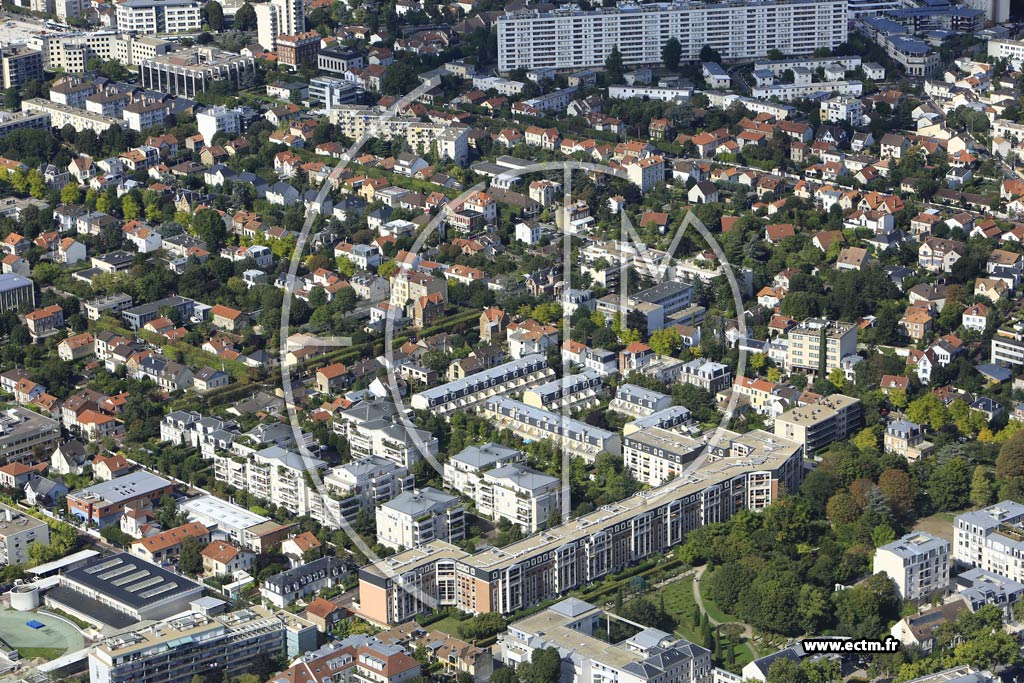 Photo arienne de Rueil-Malmaison (les Martinets)