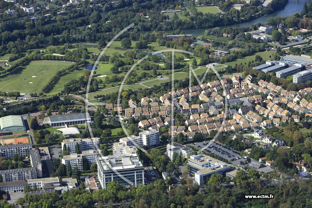 Photo arienne de Rueil-Malmaison (Quartier du Golf)