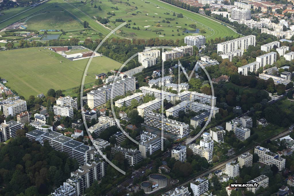 Photo arienne de Saint-Cloud (le Val d'Or)