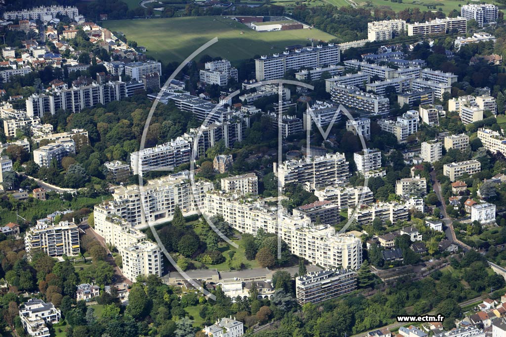 Photo arienne de Saint-Cloud (le Val d'Or)