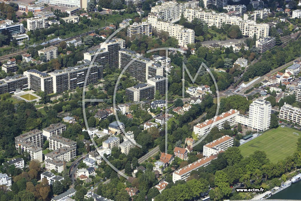 Photo arienne de Saint-Cloud (les Coteaux)