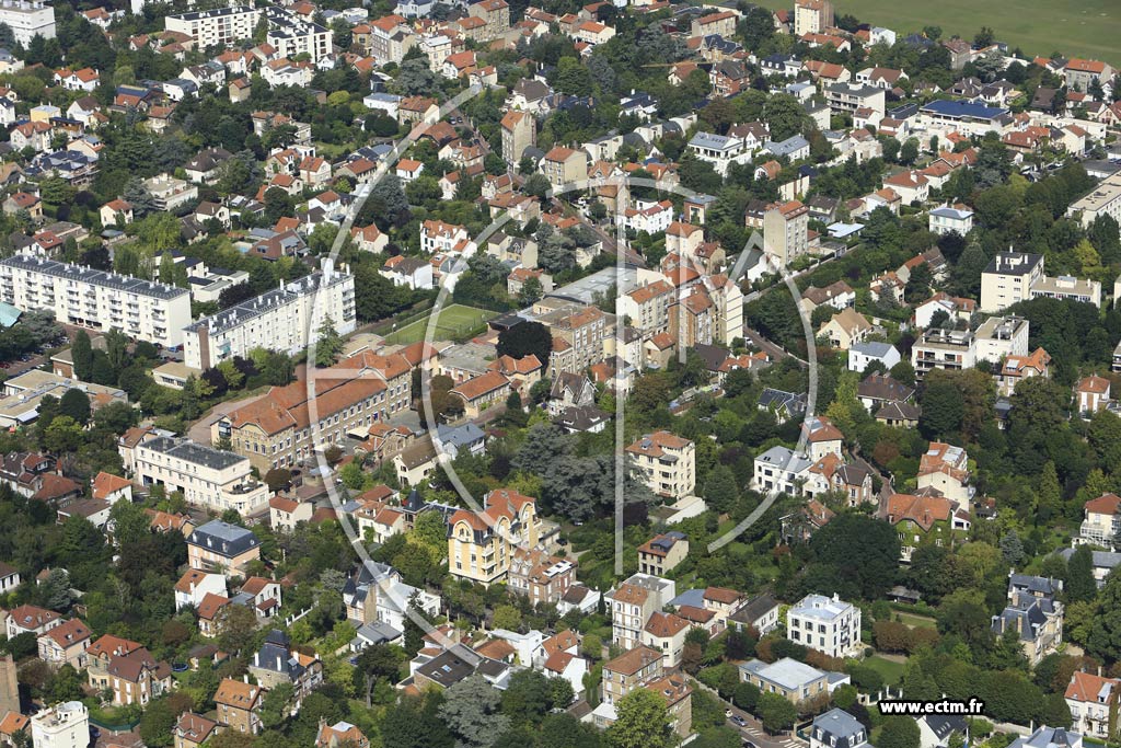 Photo arienne de Saint-Cloud (Montretout)