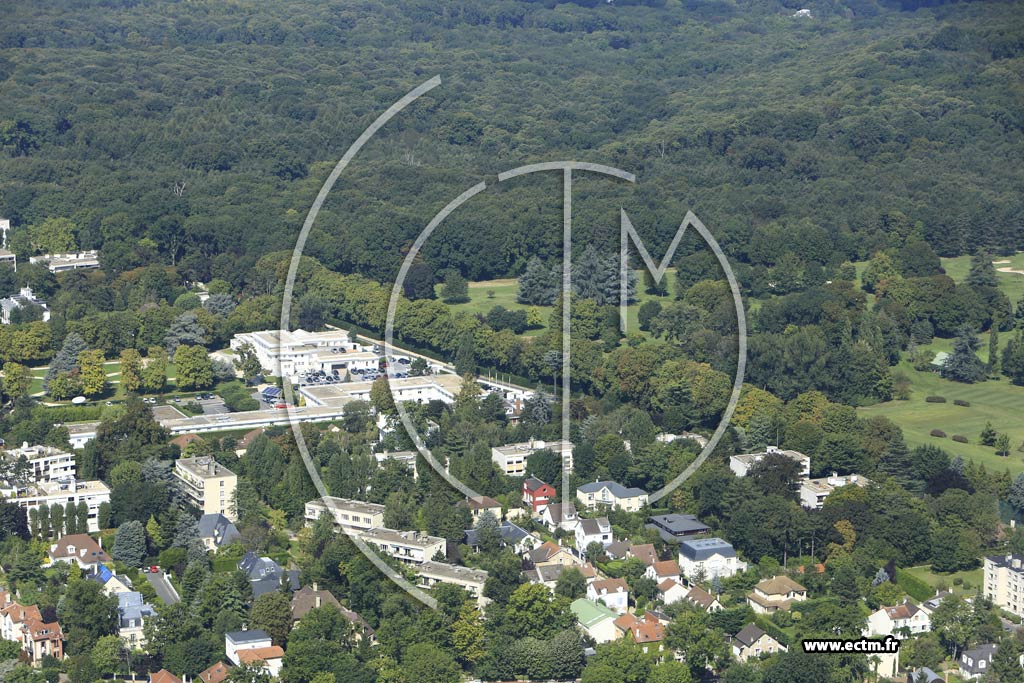 Photo arienne de Vaucresson (le Plateau de Cazes)