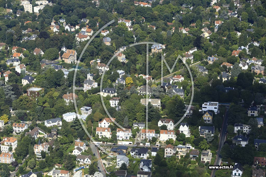 Photo arienne de Vaucresson (Quartier de la Rsidence de Vaucresson)