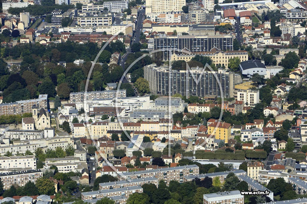 Photo arienne de Arcueil (Quartier Barbusse)