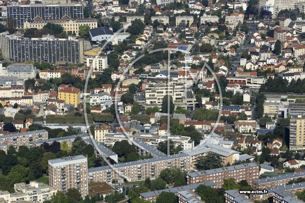Photo arienne de Arcueil (Quartier Barbusse)