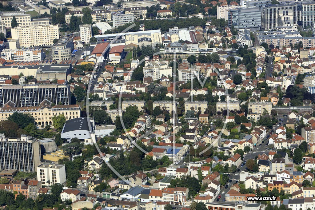 Photo arienne de Arcueil (Quartier Jules Ferry)