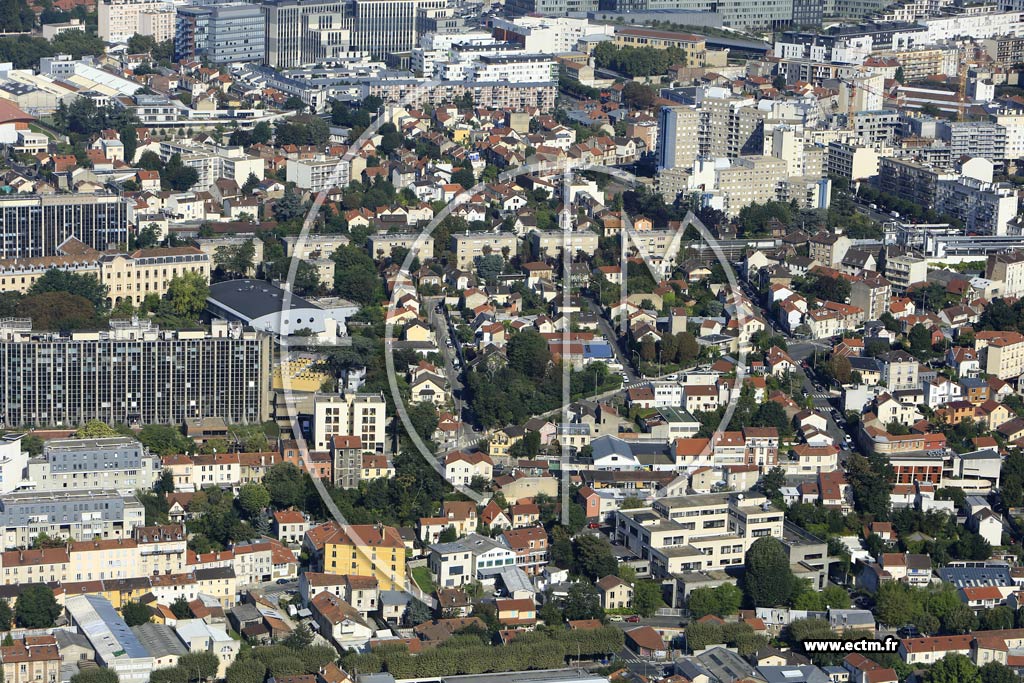 Photo arienne de Arcueil (Quartier Jules Ferry)