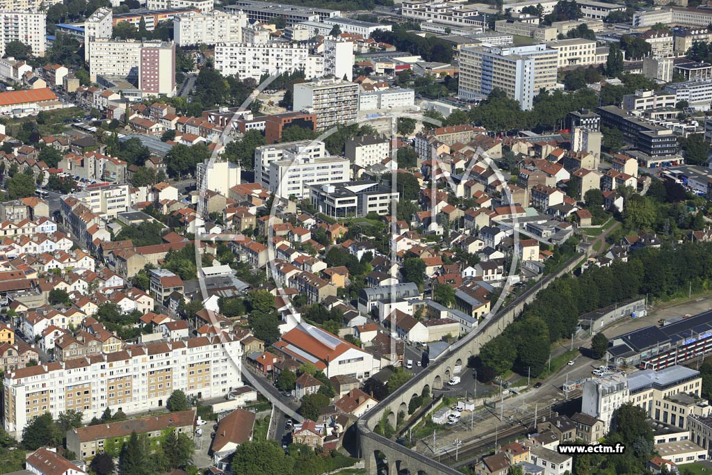 Photo arienne de Arcueil (Quartier Jules Ferry)