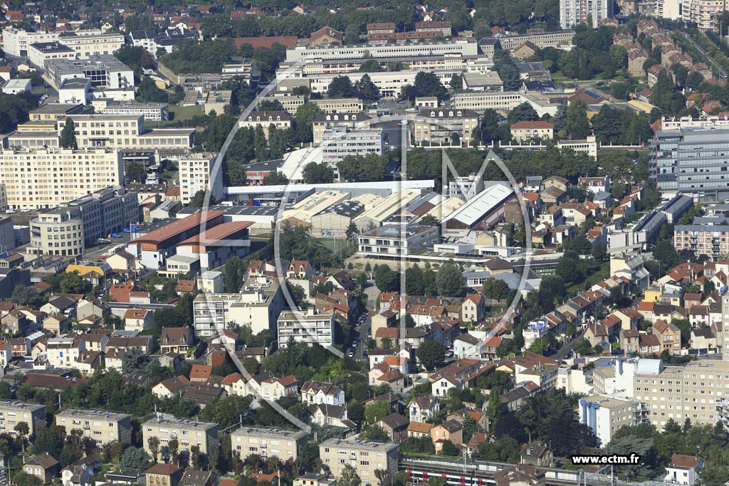 Photo arienne de Arcueil (Quartier Laplace)