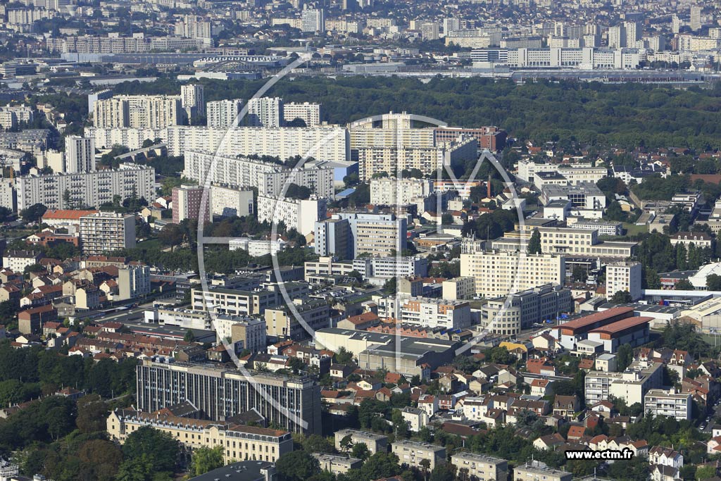 Photo arienne de Arcueil (Quartier Laplace)