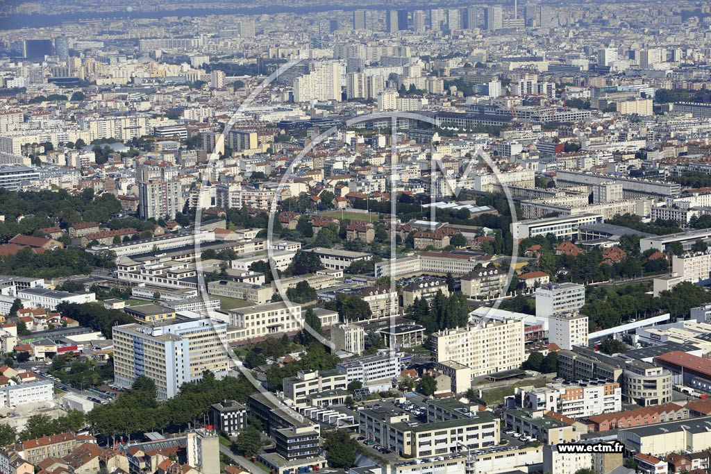 Photo arienne de Arcueil (Quartier Laplace)