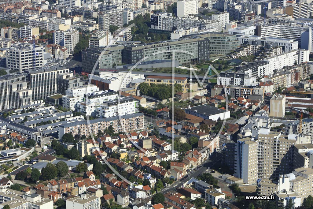 Photo arienne de Arcueil (Quartier Laplace)