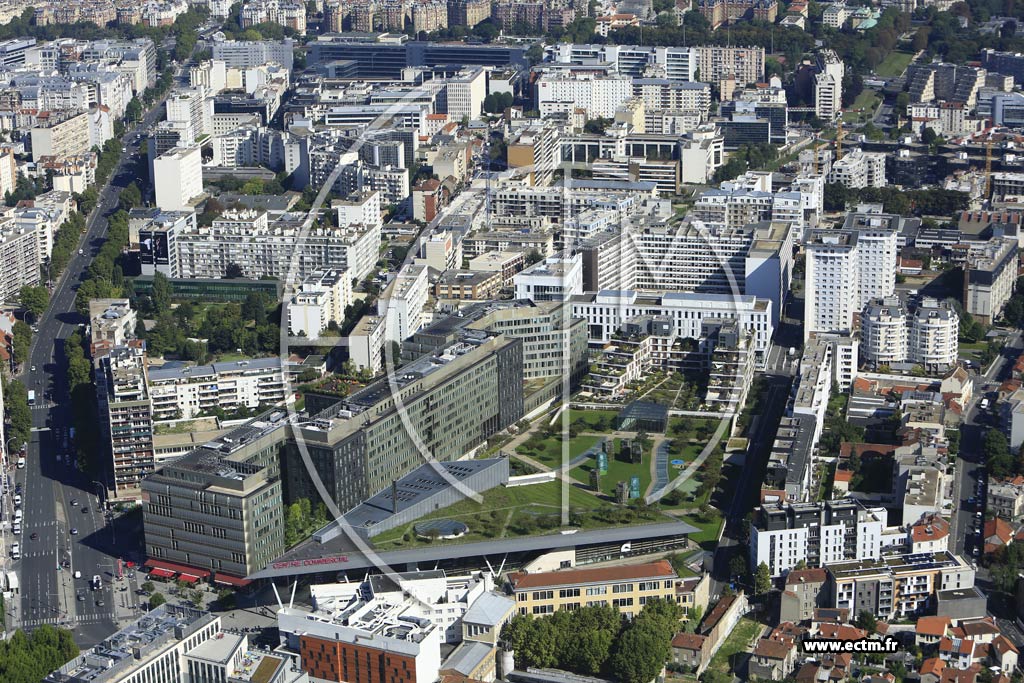 Photo arienne de Arcueil (Quartier Laplace)