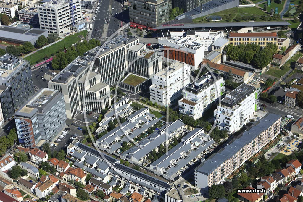 Photo arienne de Arcueil (Quartier Laplace)