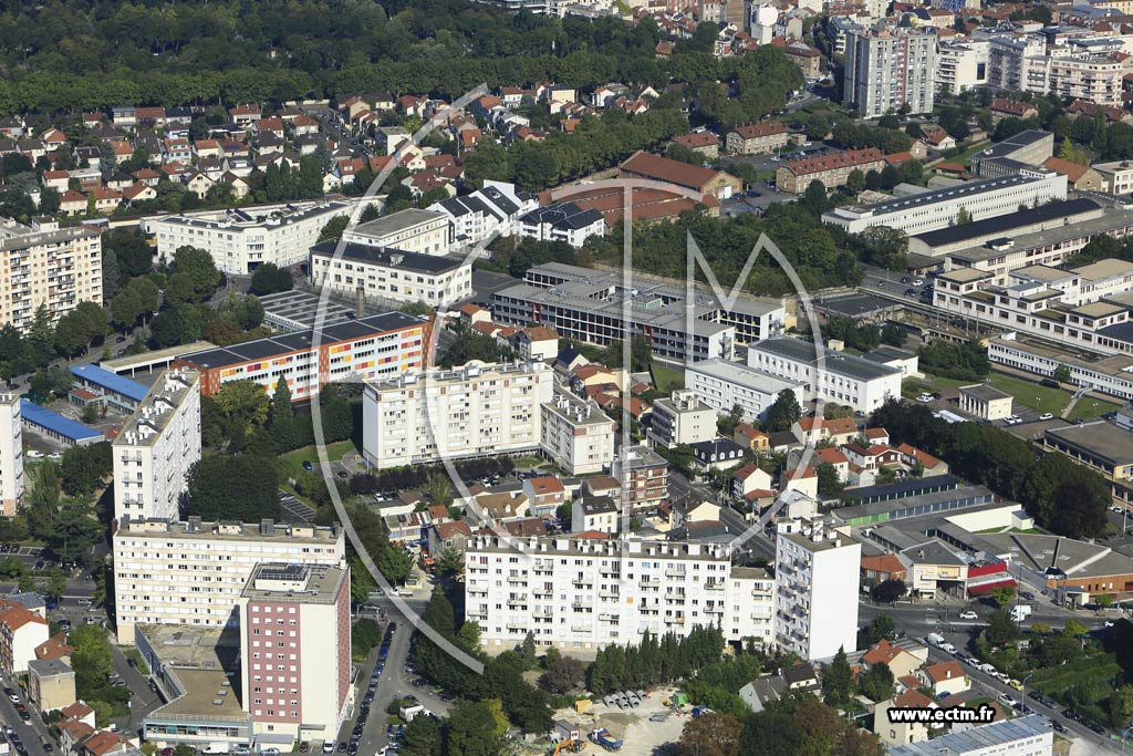 Photo arienne de Bagneux