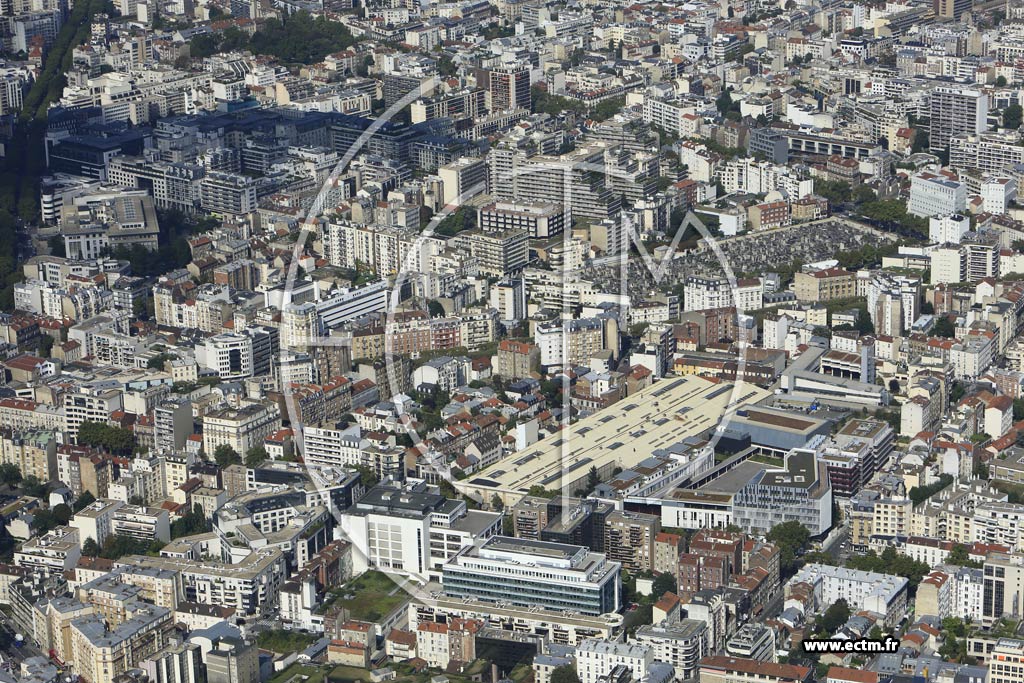 Photo arienne de Boulogne-Billancourt (Centre Ville)