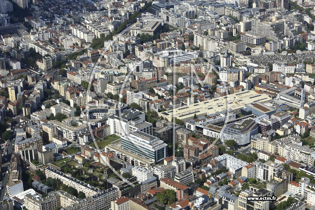 Photo arienne de Boulogne-Billancourt (Centre Ville)