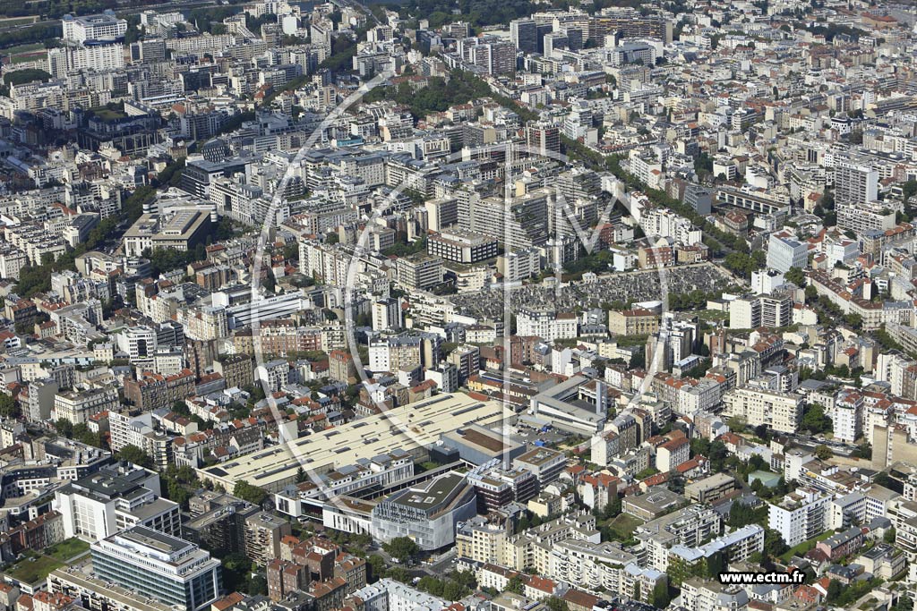 Photo arienne de Boulogne-Billancourt (Centre Ville)