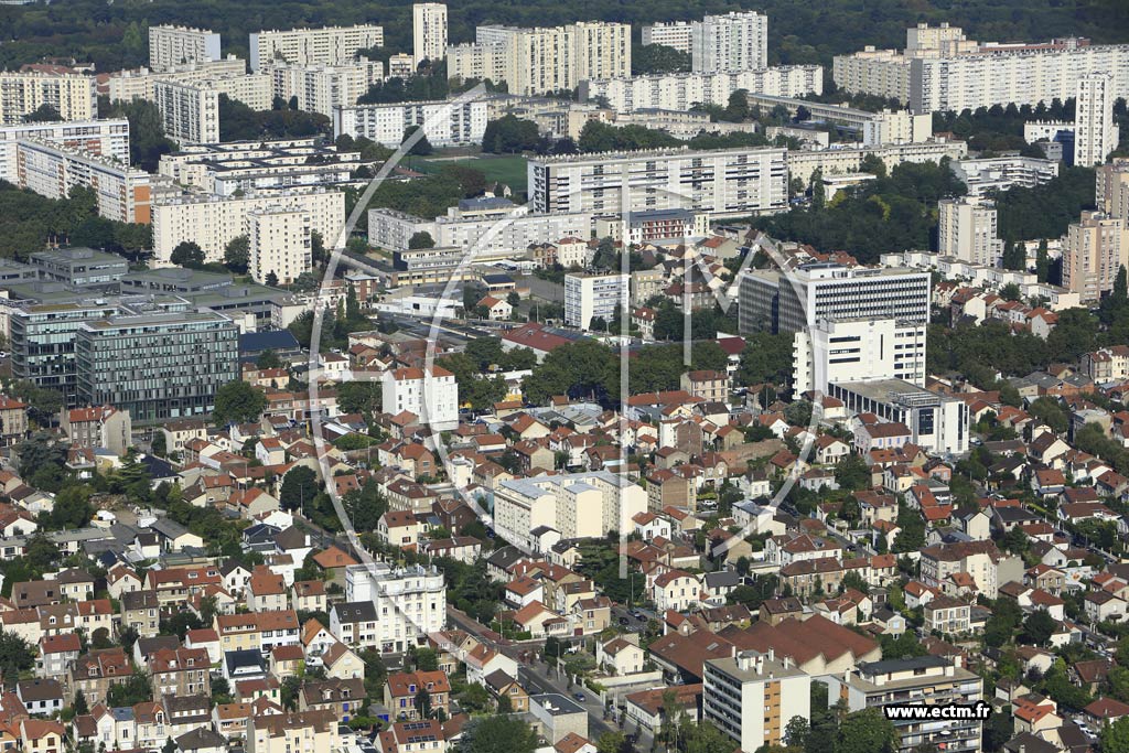 Photo arienne de Cachan (la Grange Ory)