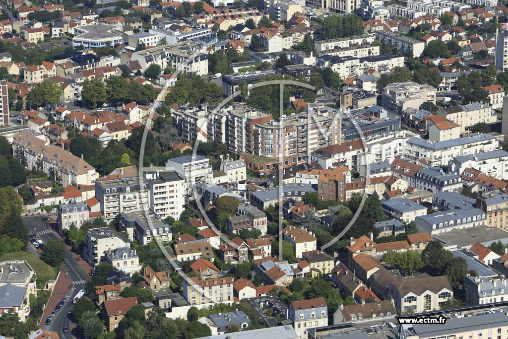 Photo arienne de Chtillon (Centre-ville - Saments)