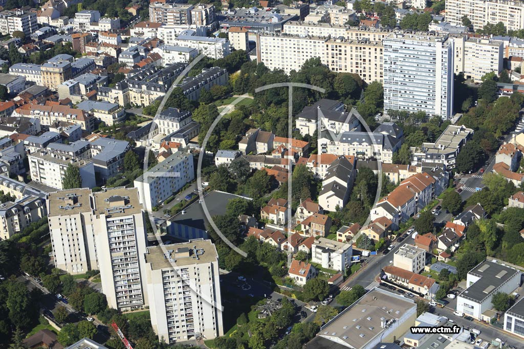 Photo arienne de Chtillon (Centre-ville - Saments)