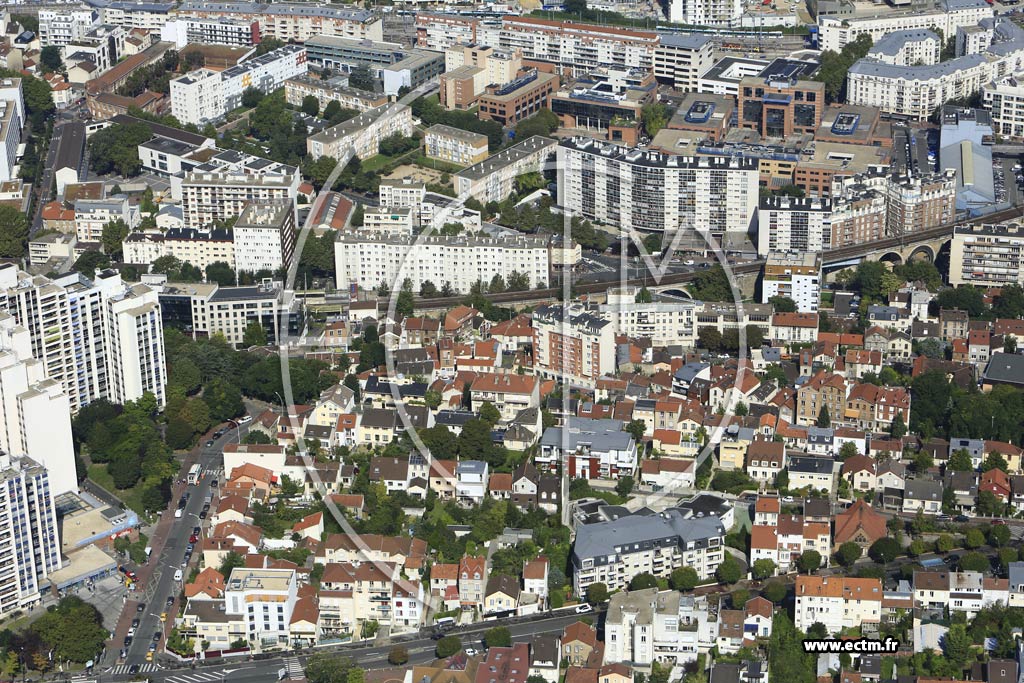 Photo arienne de Clamart