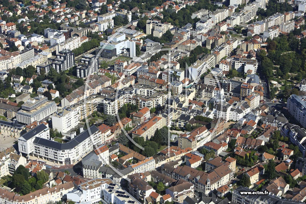 Photo arienne de Clamart (Quartier Centre)