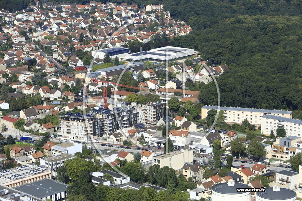 Photo arienne de Clamart (Quartier Jardin Parisien)