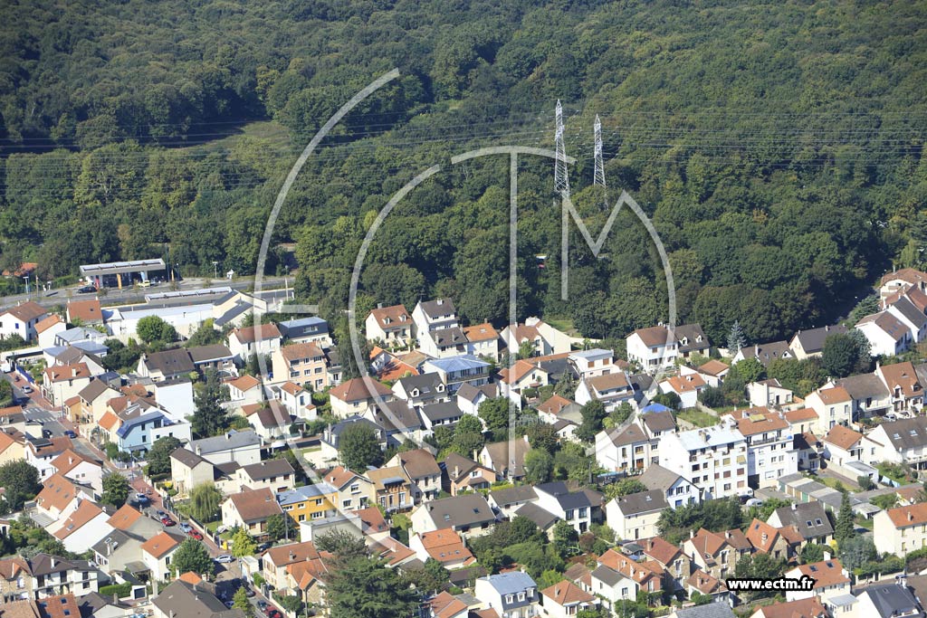 Photo arienne de Clamart (Quartier Jardin Parisien)